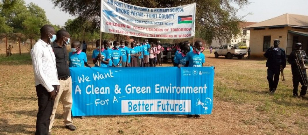 School children demand inclusion of environmental education in South ...